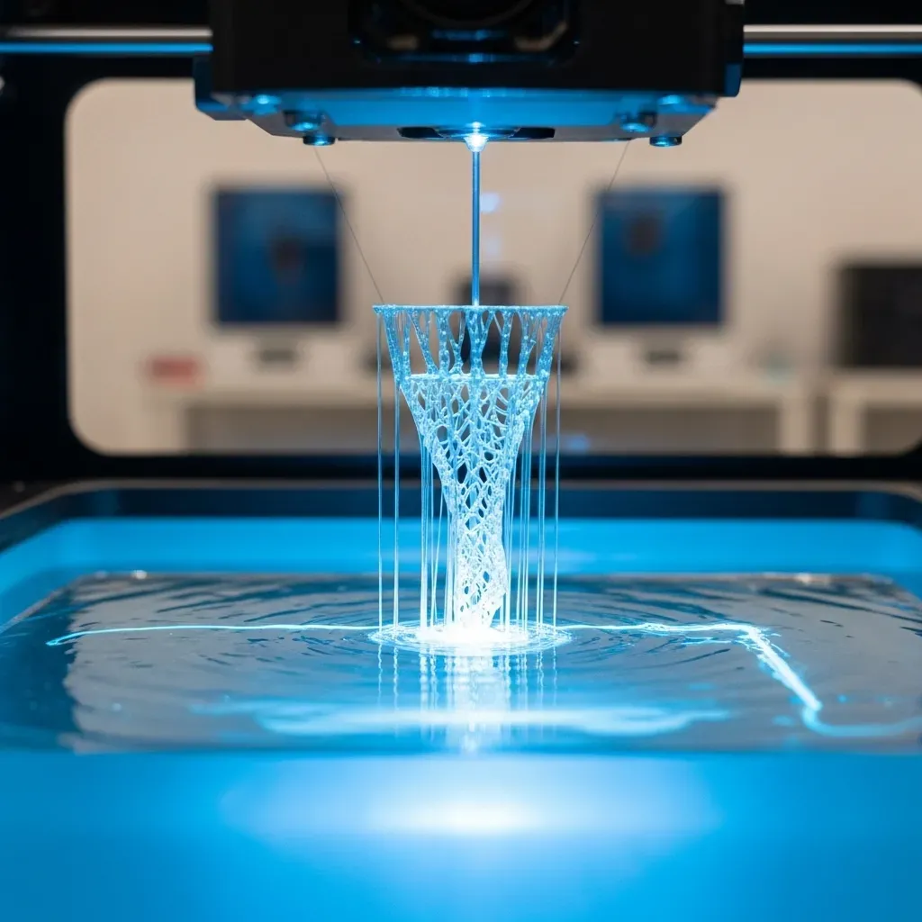 Фотополимерная печать SLA