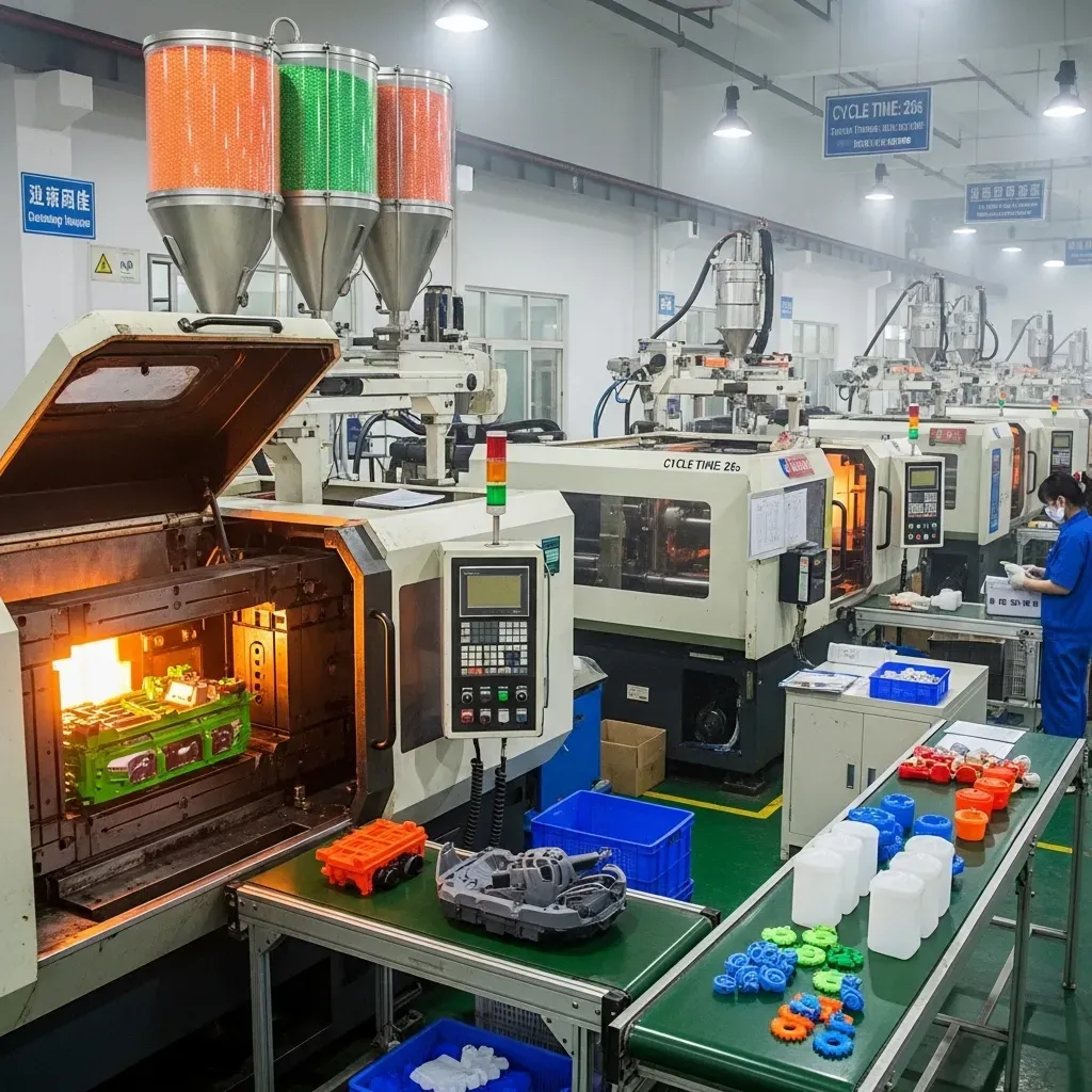 Литье под давлением на термопласт автоматах