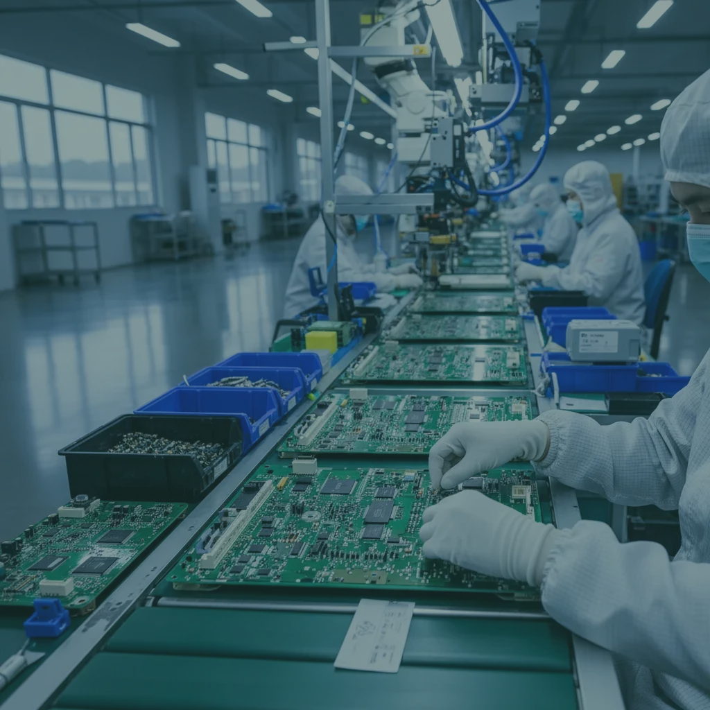 Монтаж электронных компонентов