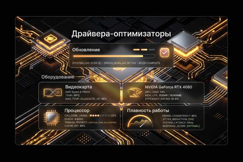 Драйвера-оптимизаторы