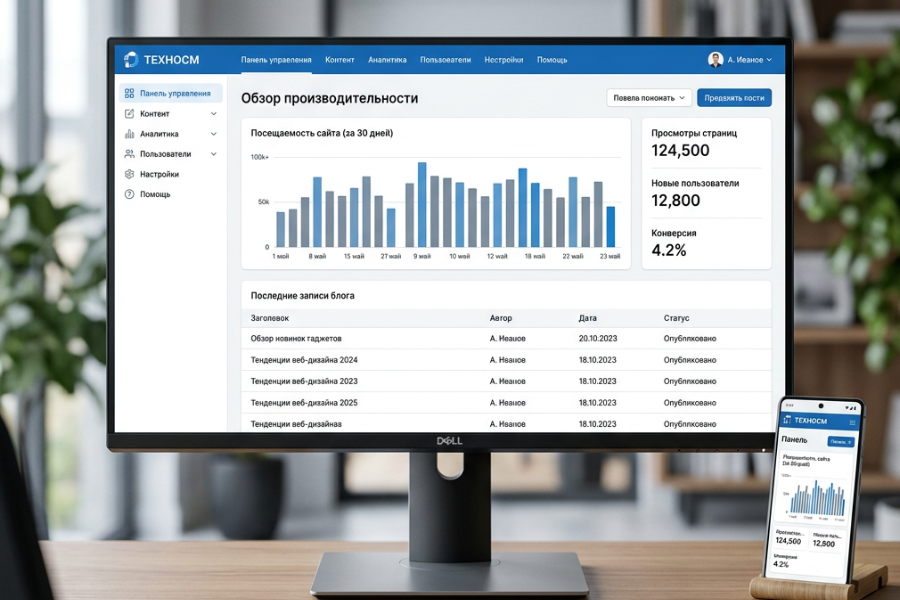 Заказать разработка CMS
